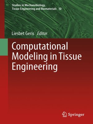 cover image of Computational Modeling in Tissue Engineering
